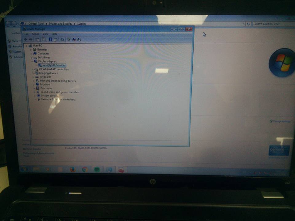 Service HP G62 - Επισκευή motherboard